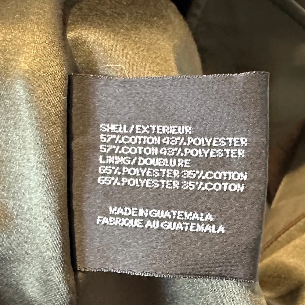 DKNY Women's Dark Green Trench Coat - Picture 7 of 7